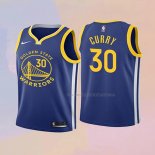 Camiseta Nino Golden State Warriors Stephen Curry NO 30 Icon 2019-20 Azul