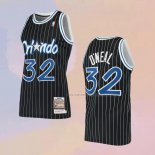 Camiseta Orlando Magic Shaquille O'neal NO 32 Mitchell & Ness 1994-95 Negro