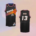 Camiseta Phoenix Suns Steve Nash NO 13 Retro Negro