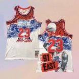 Camiseta All Star 1991 Michael Jordan NO 23 Blanco