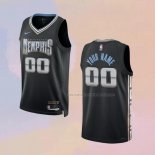 Camiseta Memphis Grizzlies Personalizada Ciudad 2022-23 Negro