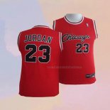 Camiseta Nino Chicago Bulls Michael Jordan NO 23 Rojo2