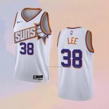 Camiseta Phoenix Suns Saben Lee NO 38 Association 2023-24 Blanco