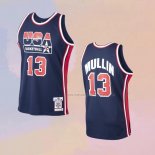 Camiseta USA 1992 Chris Mullin NO 13 Azul