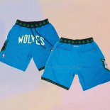 Pantalone Minnesota Timberwolves Mitchell & Ness Just Don Azul