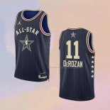 Camiseta All Star 2024 Chicago Bulls Demar Derozan NO 11 Azul