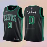 Camiseta Nino Boston Celtics Jayson Tatum NO 0 2017-18 Negro