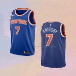 Camiseta Nino New York Knicks Carmelo Anthony NO 7 Icon Azul