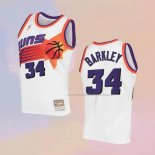 Camiseta Phoenix Suns Charles Barkley NO 34 Mitchell & Ness 1992-93 Blanco