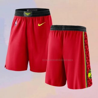 Pantalone Atlanta Hawks Statement 2018-19 Rojo