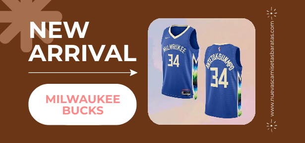 Camisetas Baloncesto Milwaukee Bucks Baratas