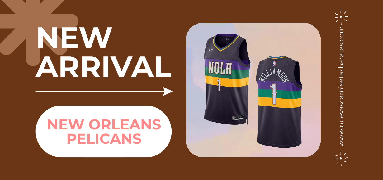 Camisetas Baloncesto New Orleans Pelicans Baratas