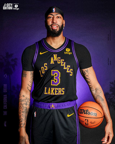 Camiseta Los Angeles Lakers Ciudad Edición 2023-2024